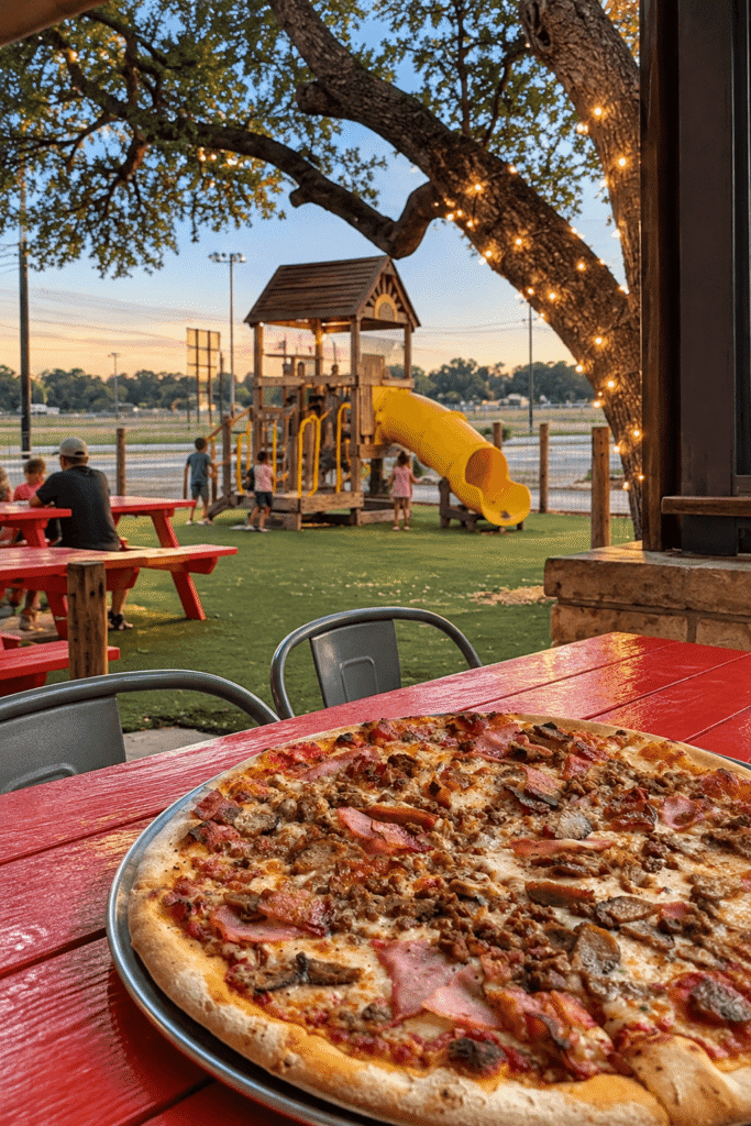 Inferno's Pizza Boerne Texas playground
